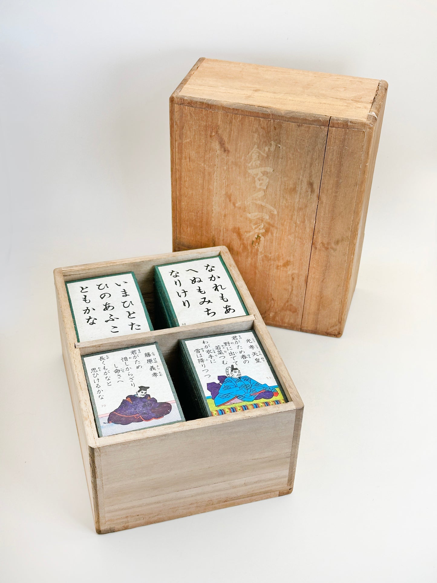 FT282 - Japan Vintage set of Hyakunin Isshu 百人一首