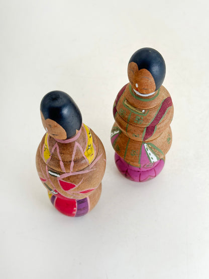 K10217 - Set de poupées Hina Kokeshi 雛人形