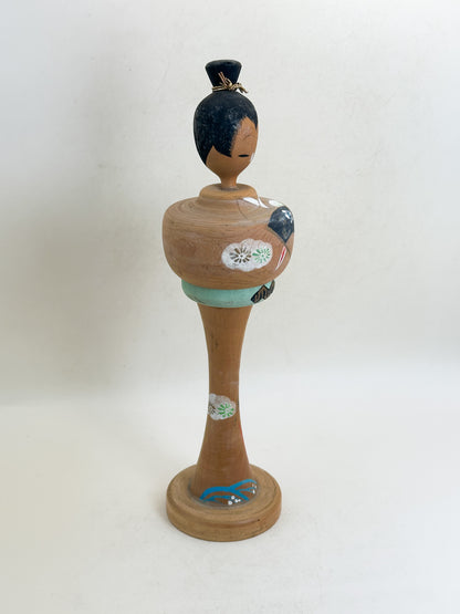 K25227 - Sosaku Kokeshi by Hosaka Torao 保坂虎男