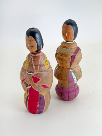 K10217 - Set de poupées Hina Kokeshi 雛人形