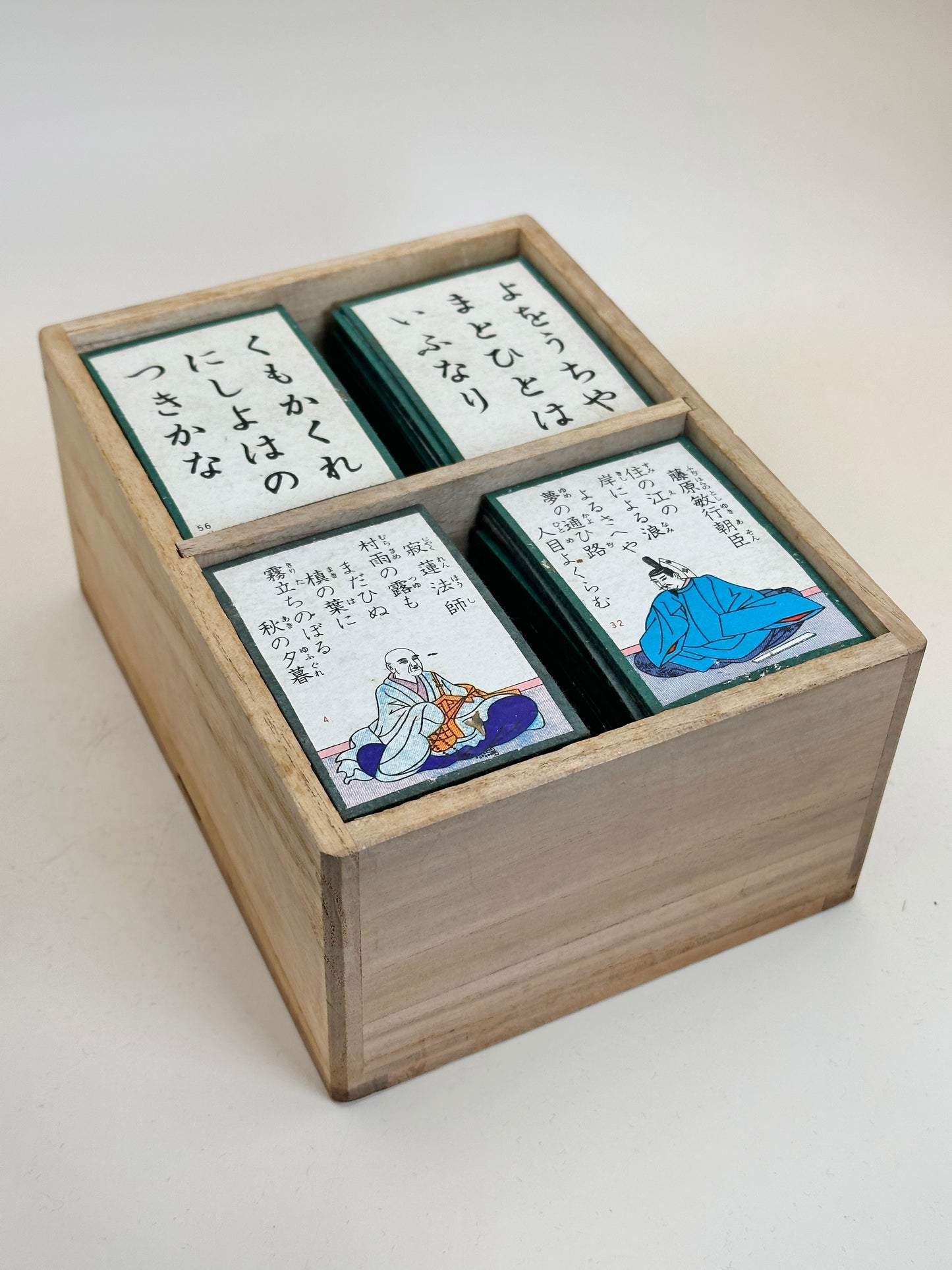 FT282 - Japan Vintage set of Hyakunin Isshu 百人一首