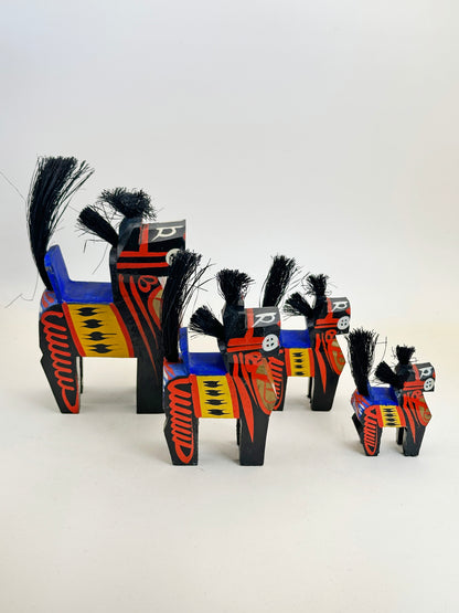 FT283 - Japan Set of 4 - Miharu-goma 三春駒