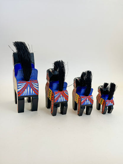 FT283 - Japan Set of 4 - Miharu-goma 三春駒