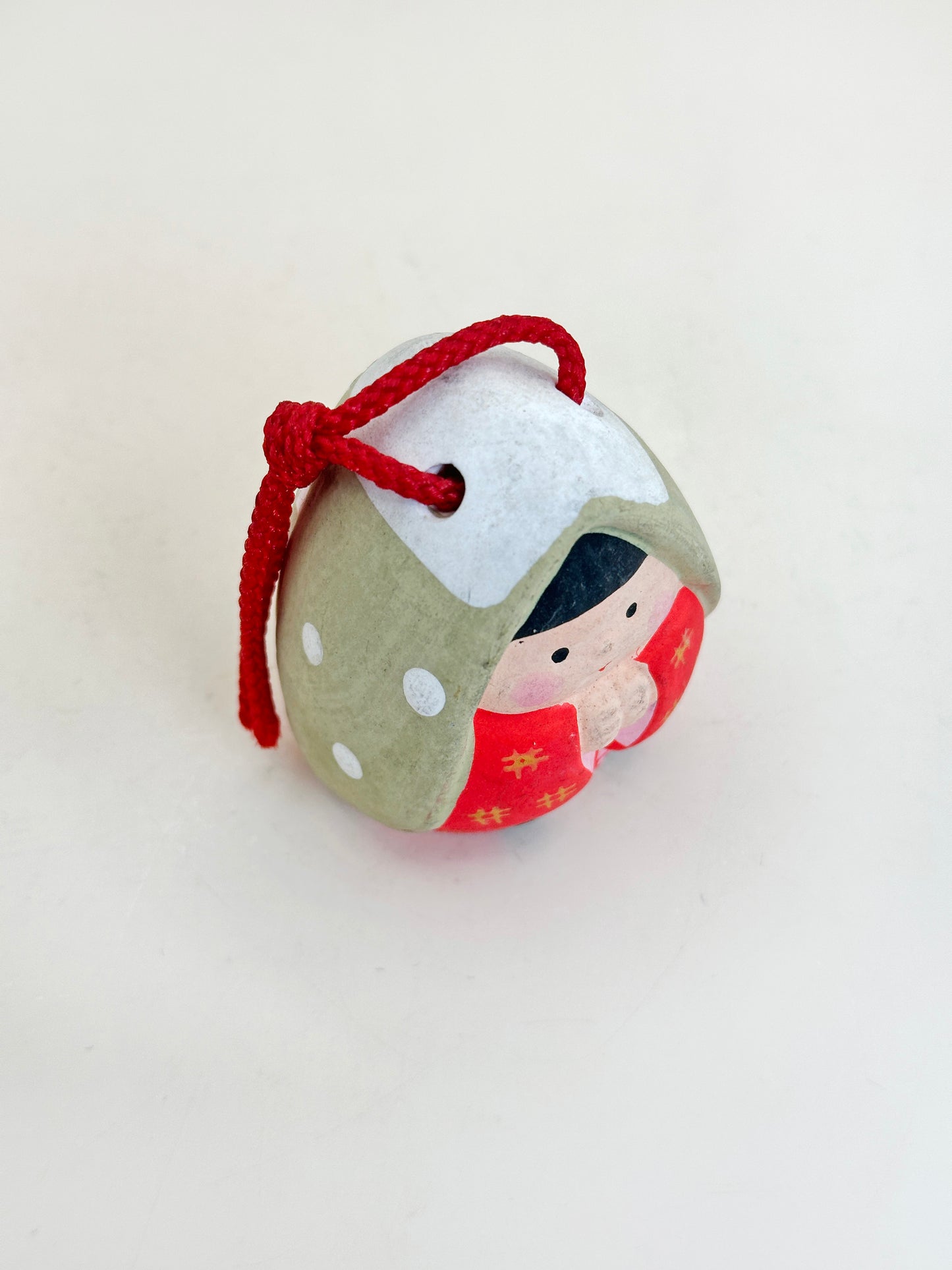 CB133 - Dorei Clay Bell Snow Child 雪ん子