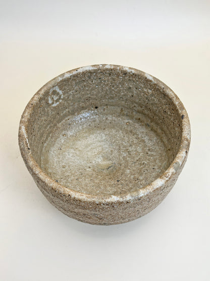 TC36 - Rustic Mikamo-yaki Chawan by Kawarai Bunjiro みかも焼