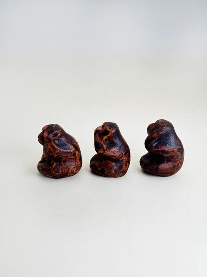 FT430 - The three wise monkeys Nikkō folk craft 三猿