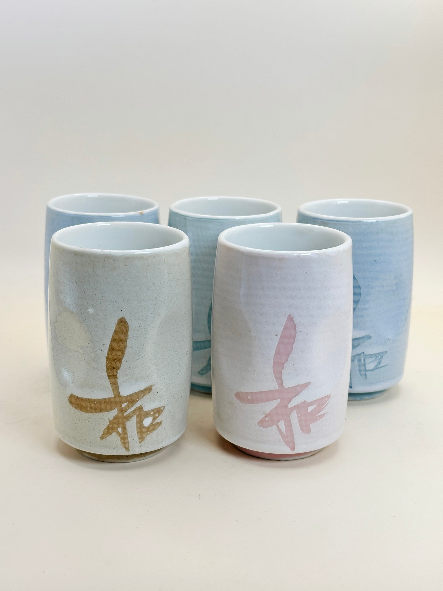 TB143 - Yunomi Tea Cup set of Mino-yaki 美濃焼