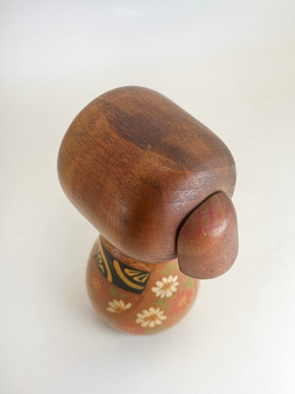 K15149 - Sosaku kokeshi de Hajime Miyashita 宮下はじめ