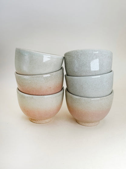 TB261 - Ensemble de tasses à thé Hagi-yaki par Tenpōzan 萩焼
