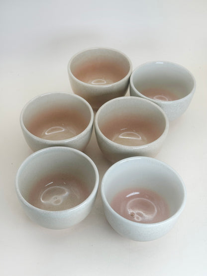 TB261 - Ensemble de tasses à thé Hagi-yaki par Tenpōzan 萩焼
