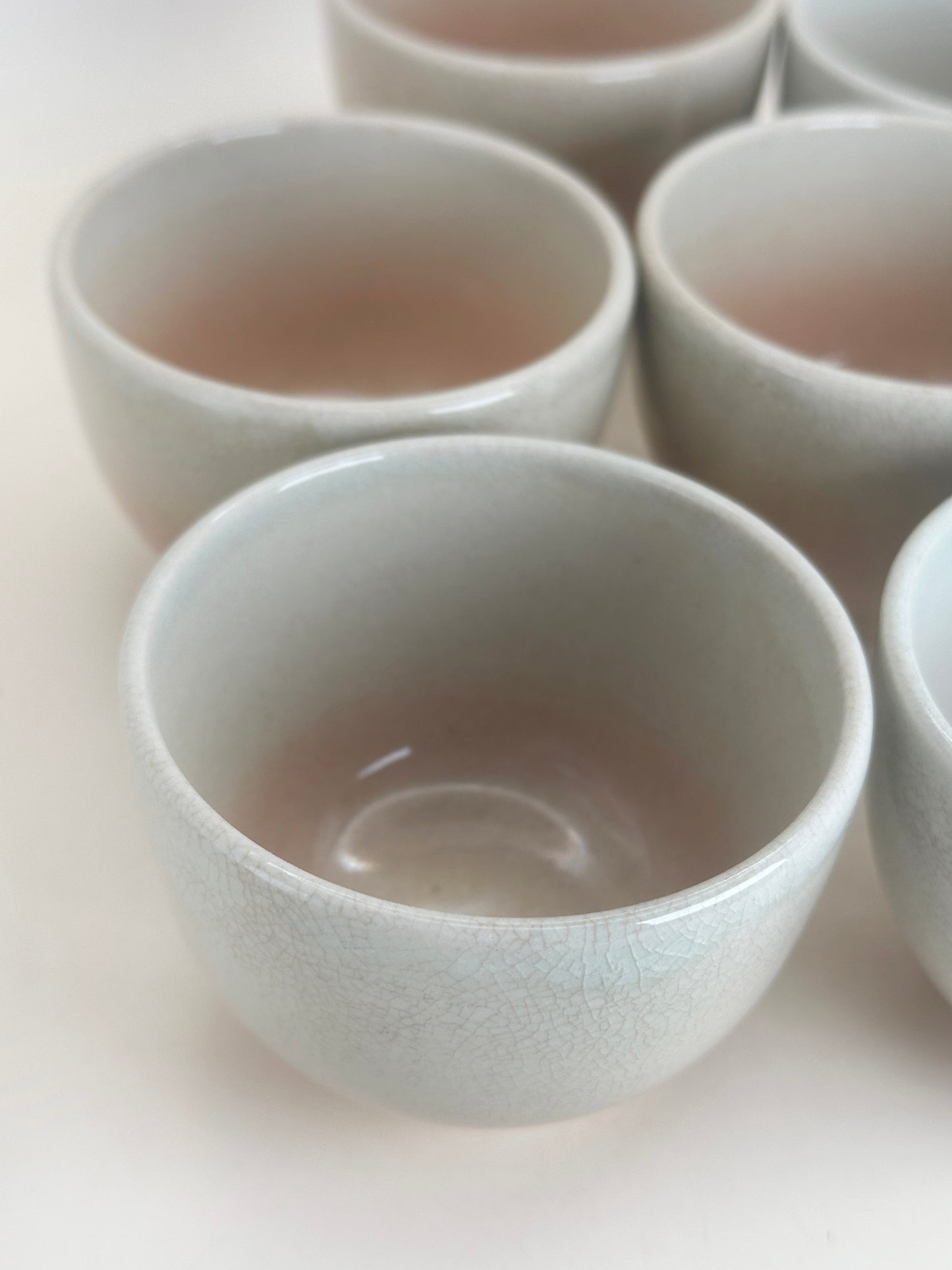 TB261 - Ensemble de tasses à thé Hagi-yaki par Tenpōzan 萩焼