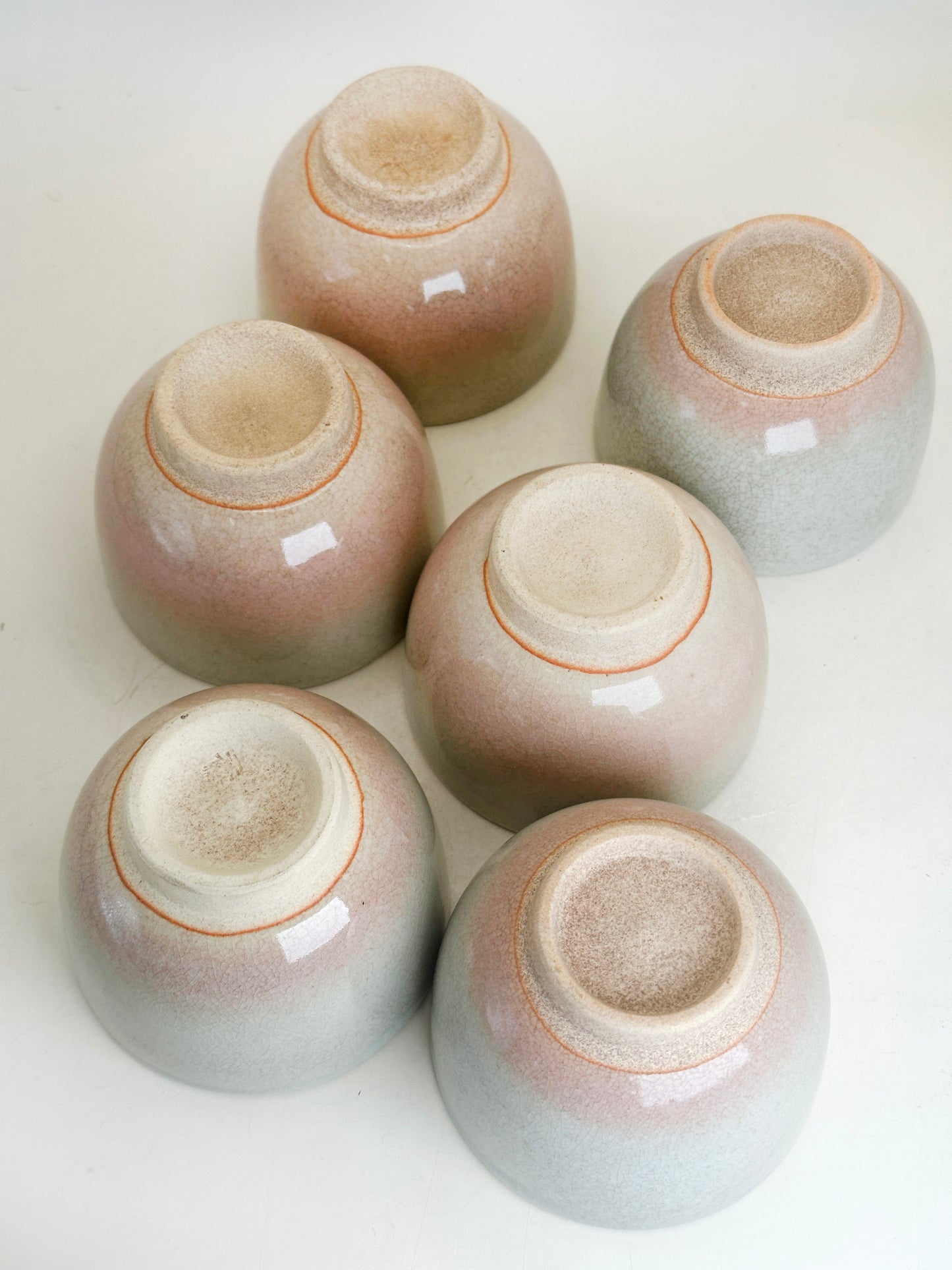 TB261 - Ensemble de tasses à thé Hagi-yaki par Tenpōzan 萩焼