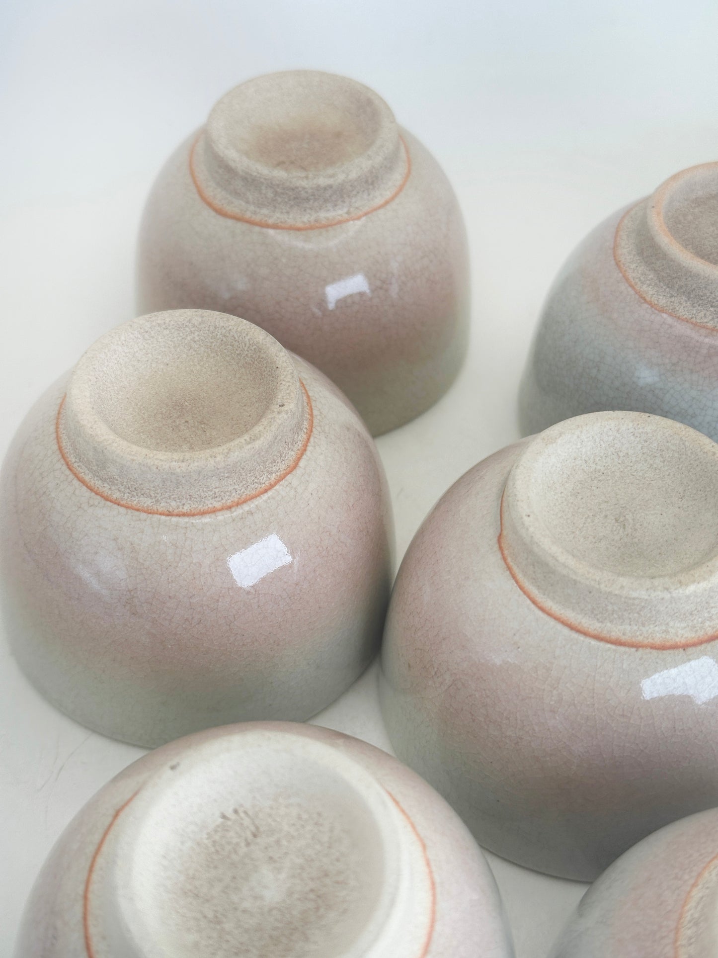 TB261 - Ensemble de tasses à thé Hagi-yaki par Tenpōzan 萩焼