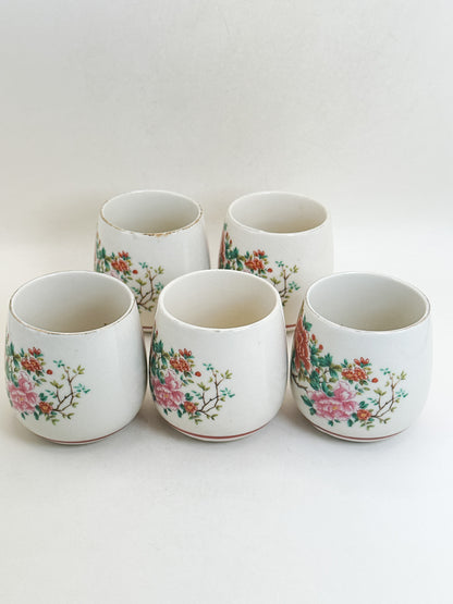TB406 - Kutani-yaki Tea Cup Set 九谷焼