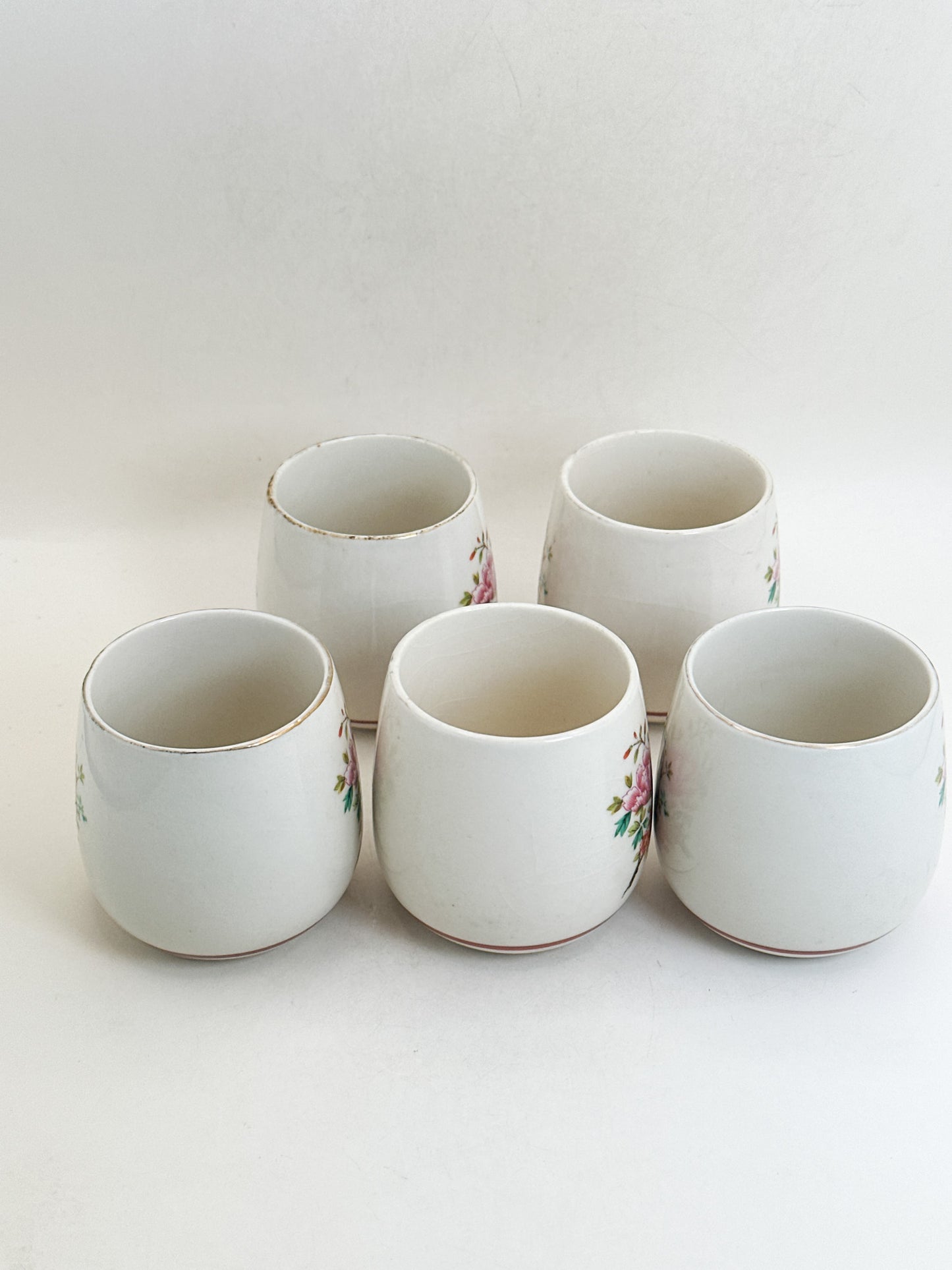 TB406 - Kutani-yaki Tea Cup Set 九谷焼