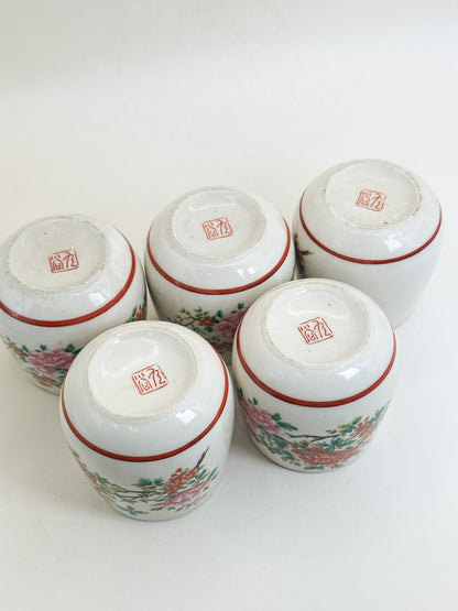 TB406 - Kutani-yaki Tea Cup Set 九谷焼
