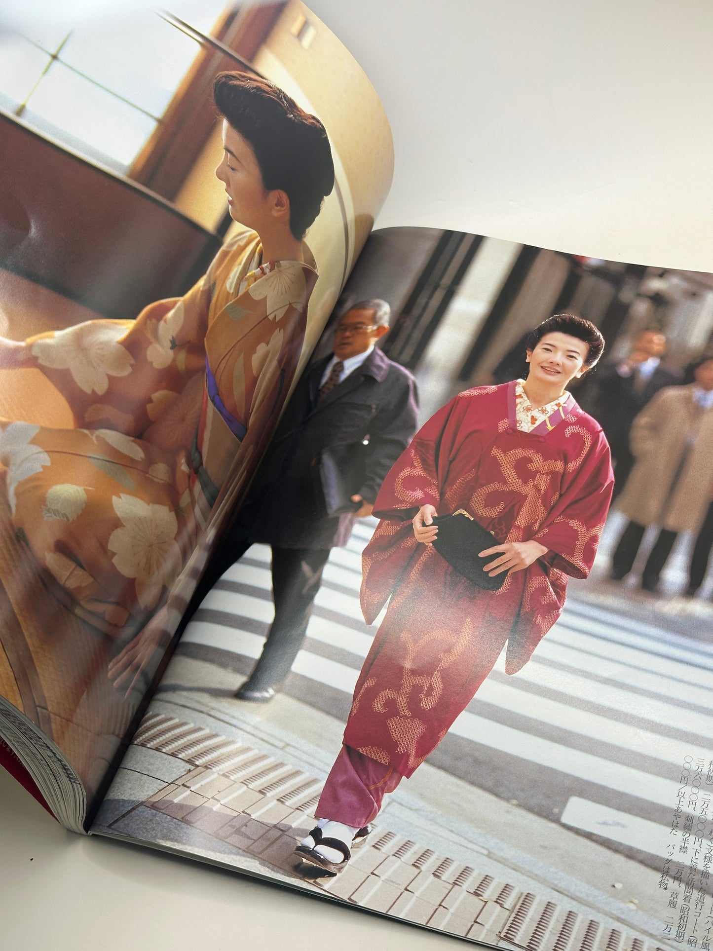 BK02 - Livre japonais vintage sur les kimonos 昔きものを楽しむ