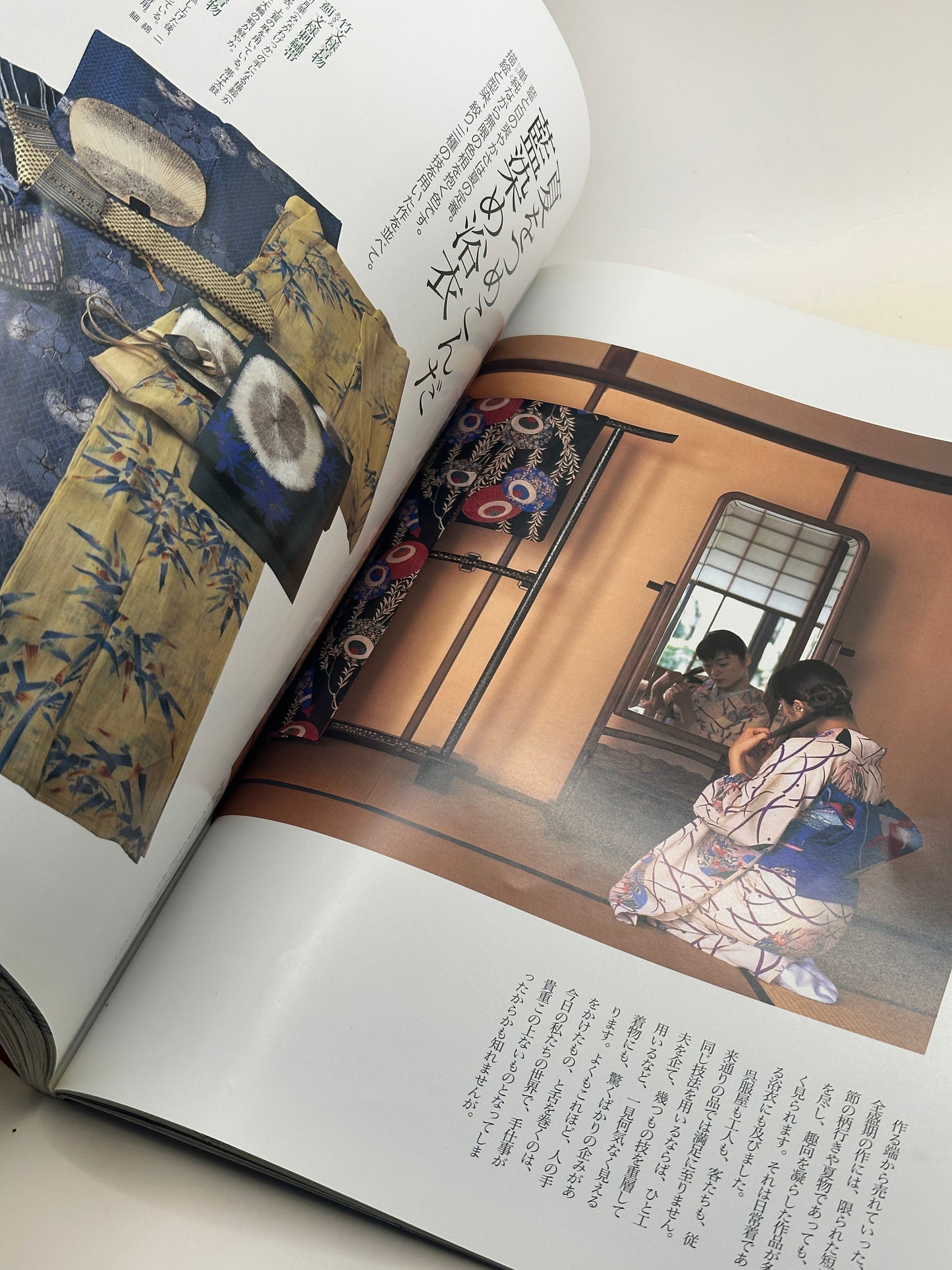 BK02 - Livre japonais vintage sur les kimonos 昔きものを楽しむ