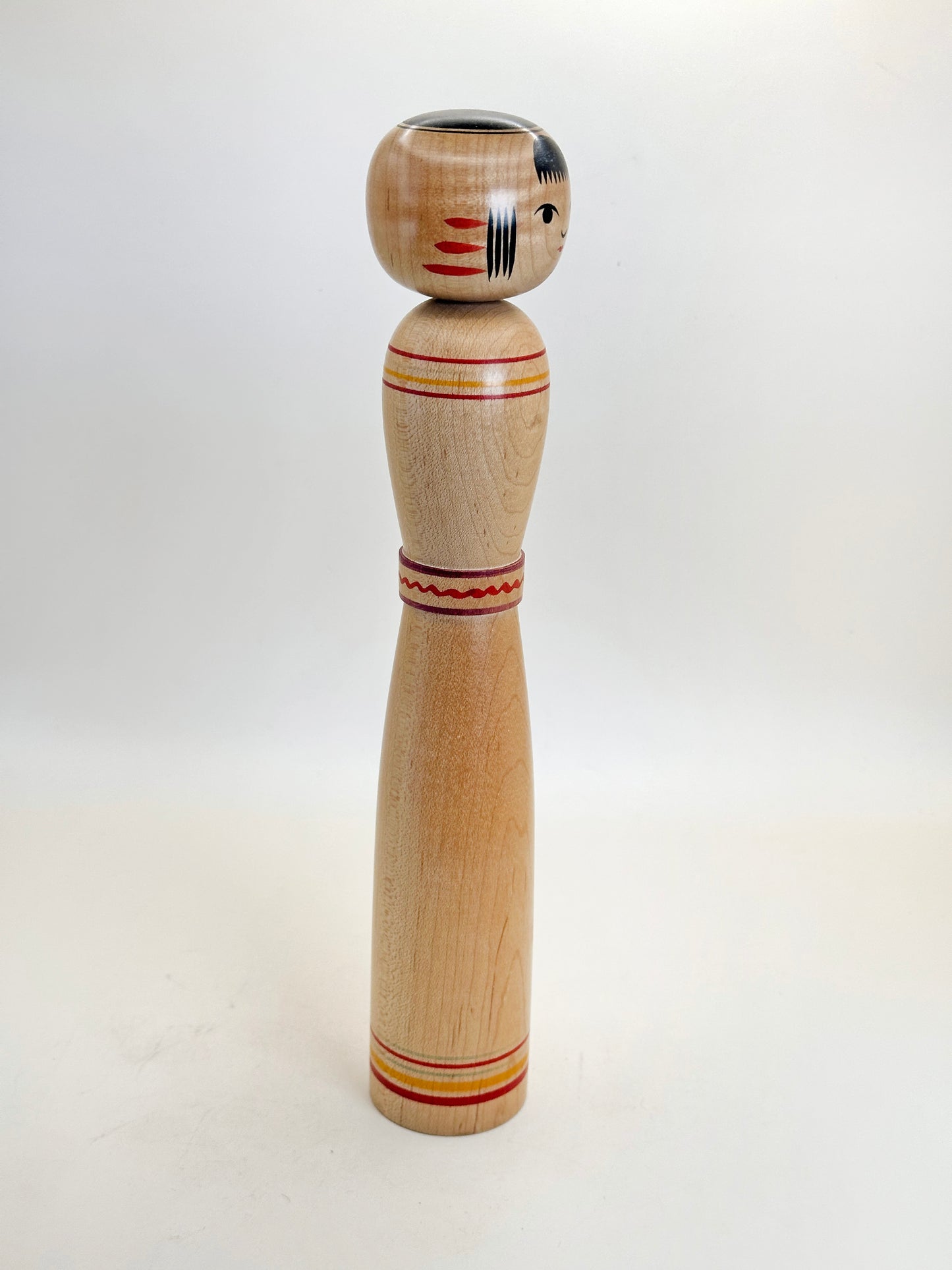 K25095 - Nanbu Kokeshi by Susumago Morizo 煤孫盛造