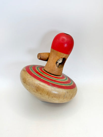 FT287 - Jouet folklorique vintage japonais Koma 独楽