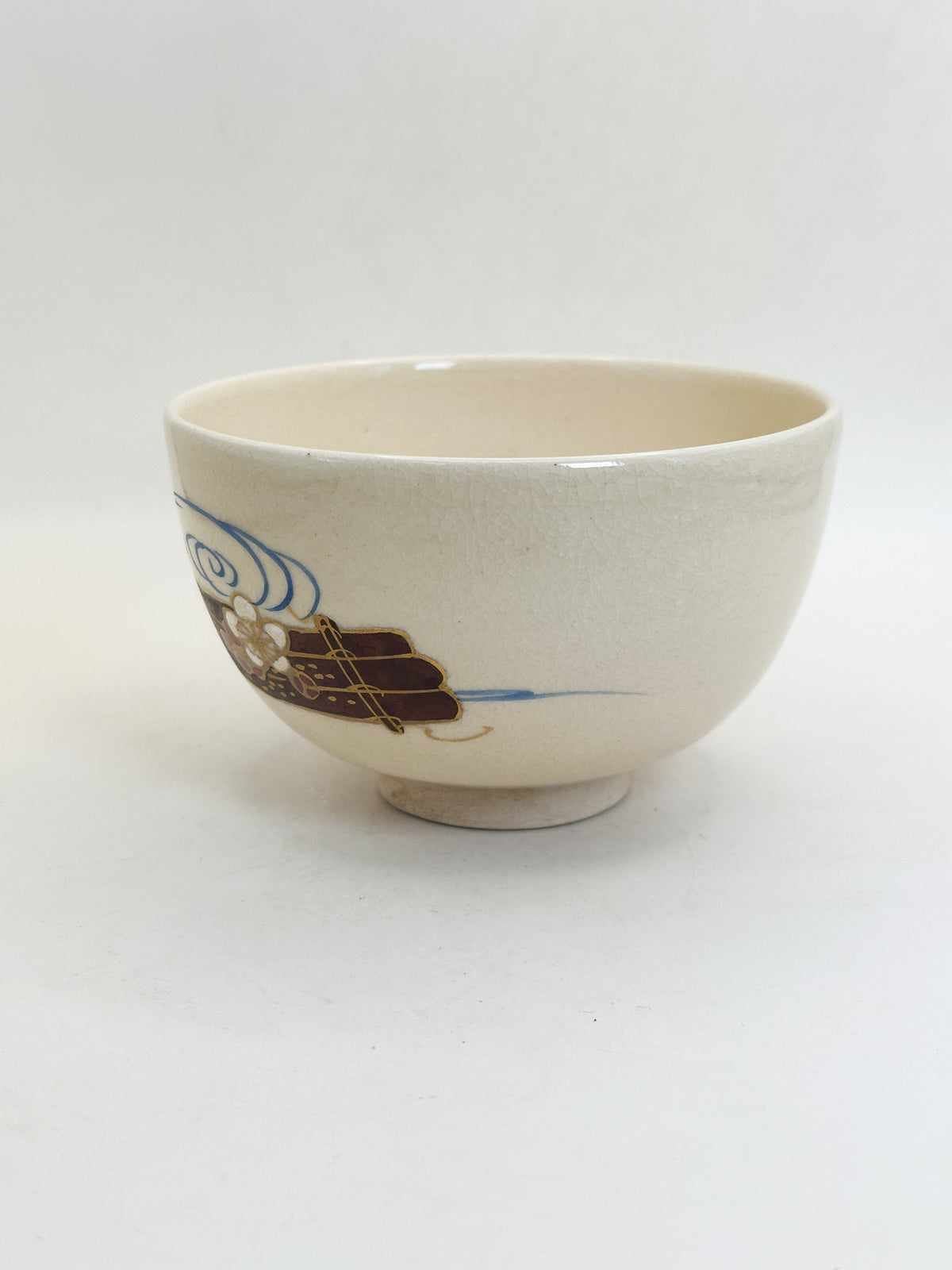 TB410 -  Kyō-yaki Chawan Matcha Bowl 京焼