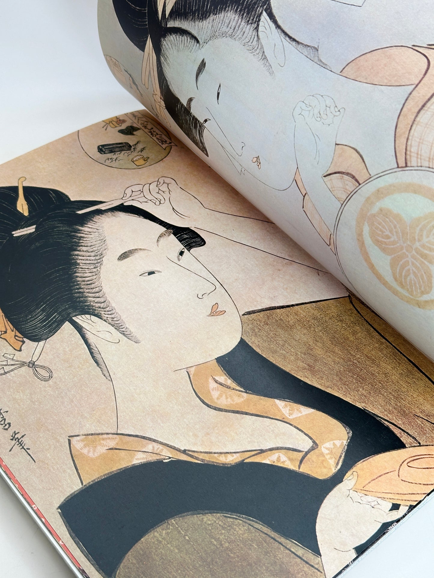BK04 - Livre ancien du Japon sur Utamaro 歌麿