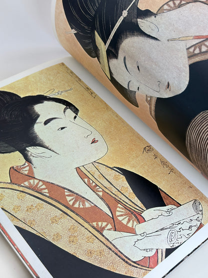 BK04 - Livre ancien du Japon sur Utamaro 歌麿
