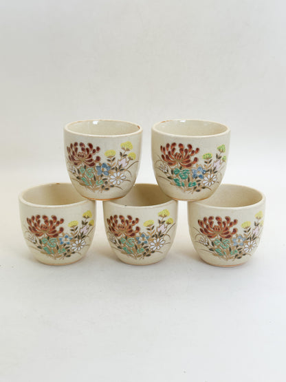 TB416 - Satsuma-yaki Tea Cup Set 薩摩焼