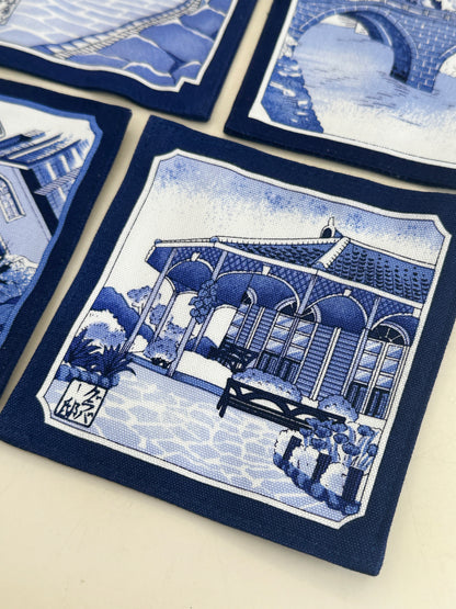 TB263 - Jeu de dessous de verre de Nagasaki
