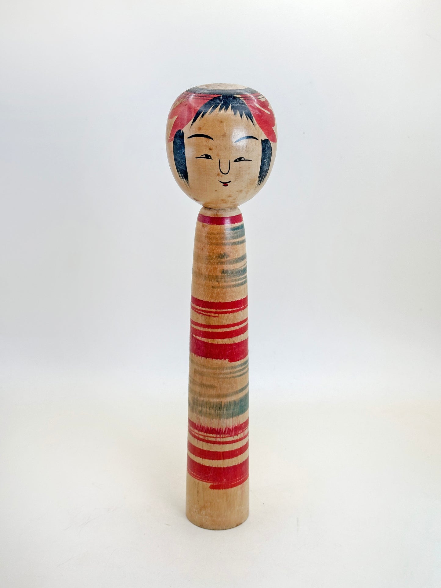 K25097 - Tsuchiyu Kokeshi by Kazuo Watanabe 渡邊和夫