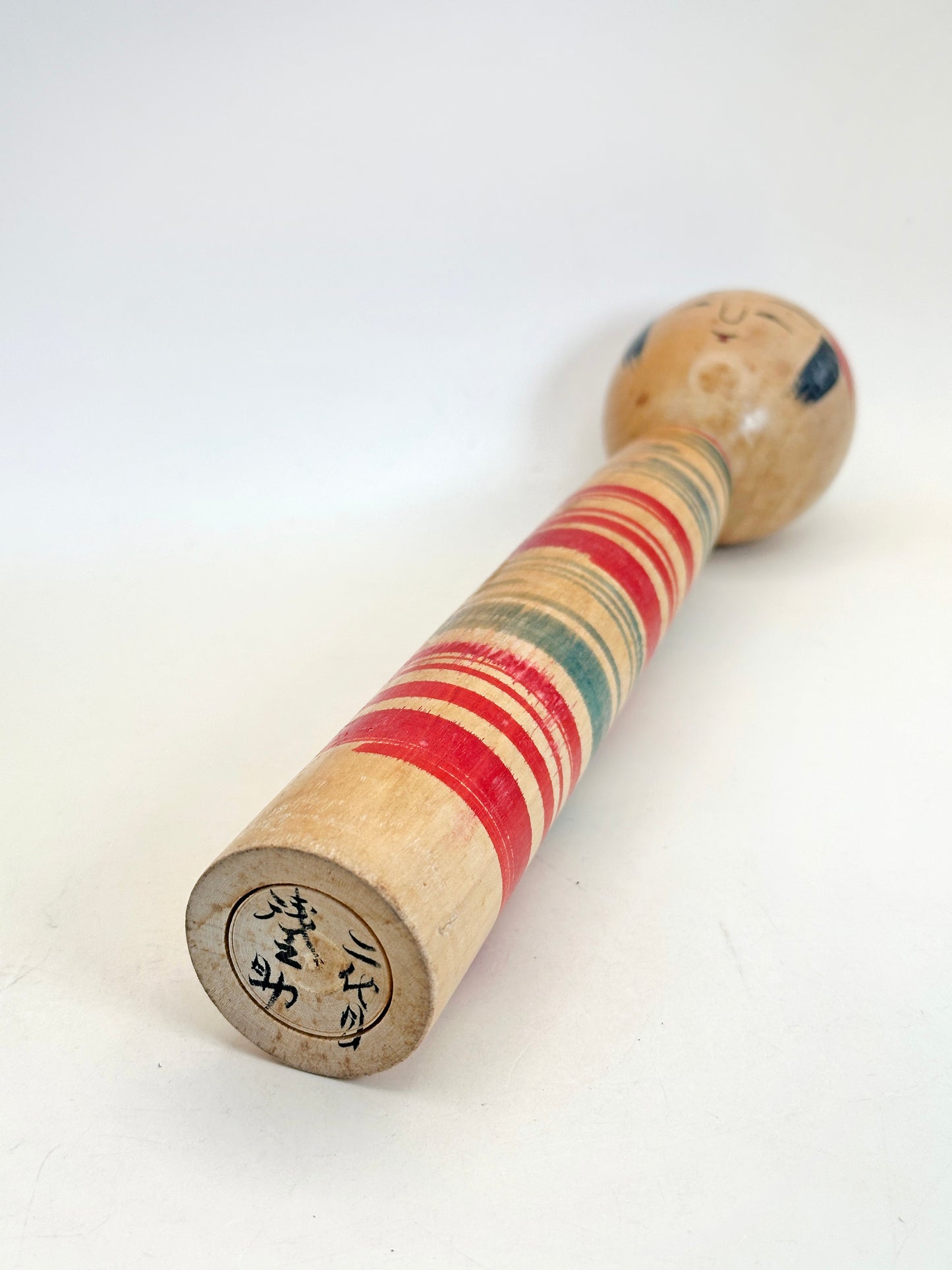 K25097 - Tsuchiyu Kokeshi by Kazuo Watanabe 渡邊和夫