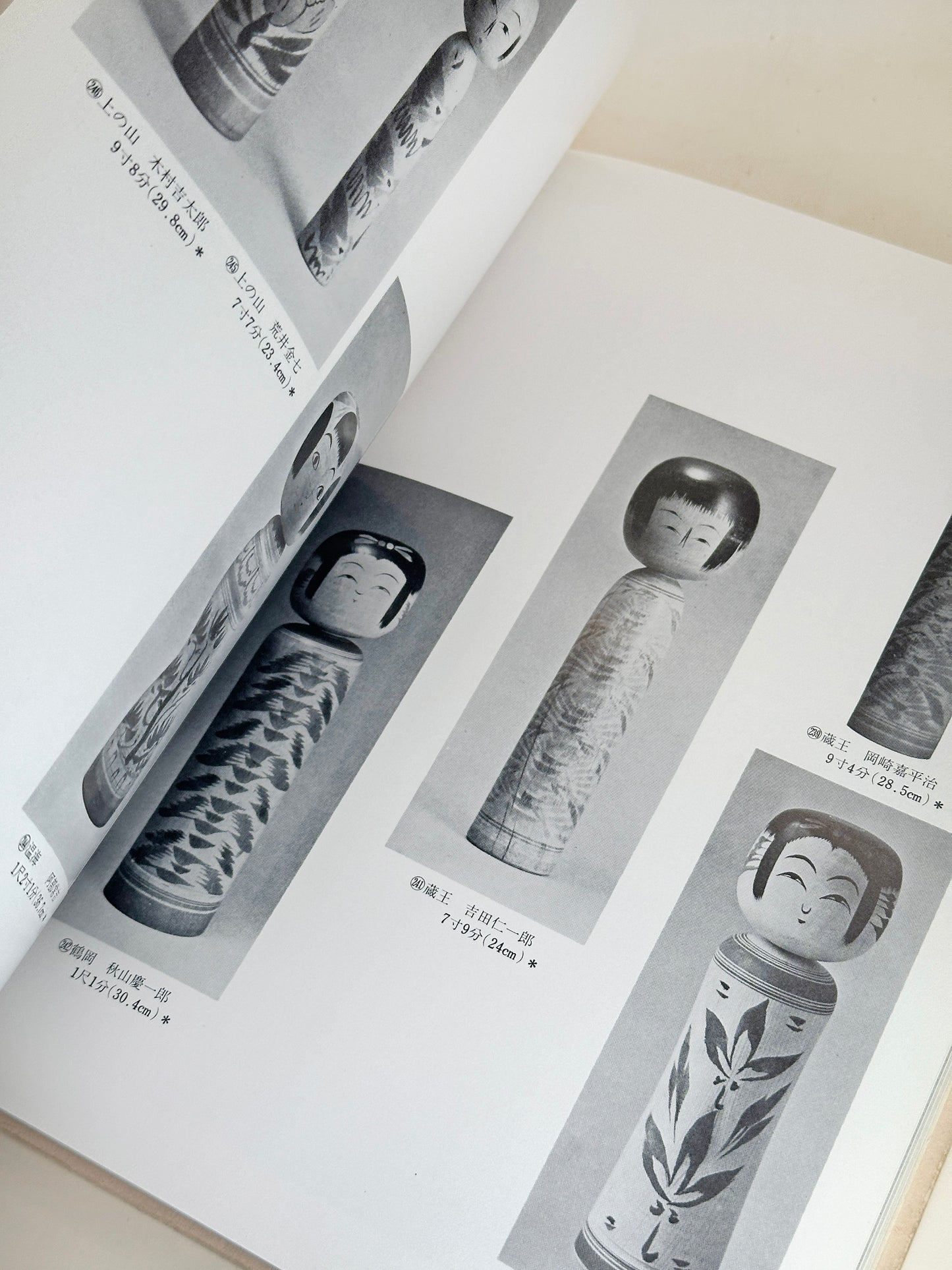 BK07 - Livre vintage Japonais - Kokeshi Encyclopedia こけし事典