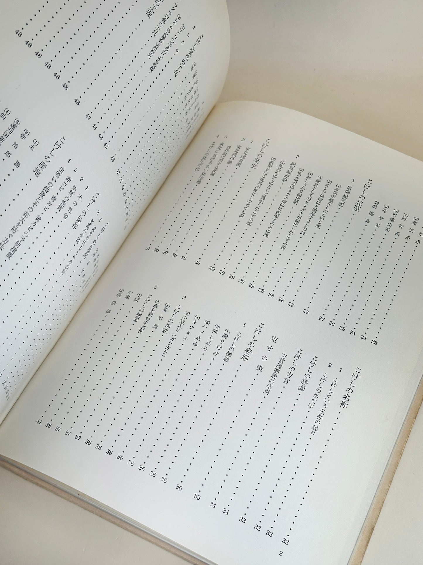 BK07 - Livre vintage Japonais - Kokeshi Encyclopedia こけし事典