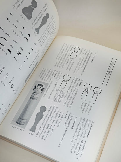 BK07 - Livre vintage Japonais - Kokeshi Encyclopedia こけし事典