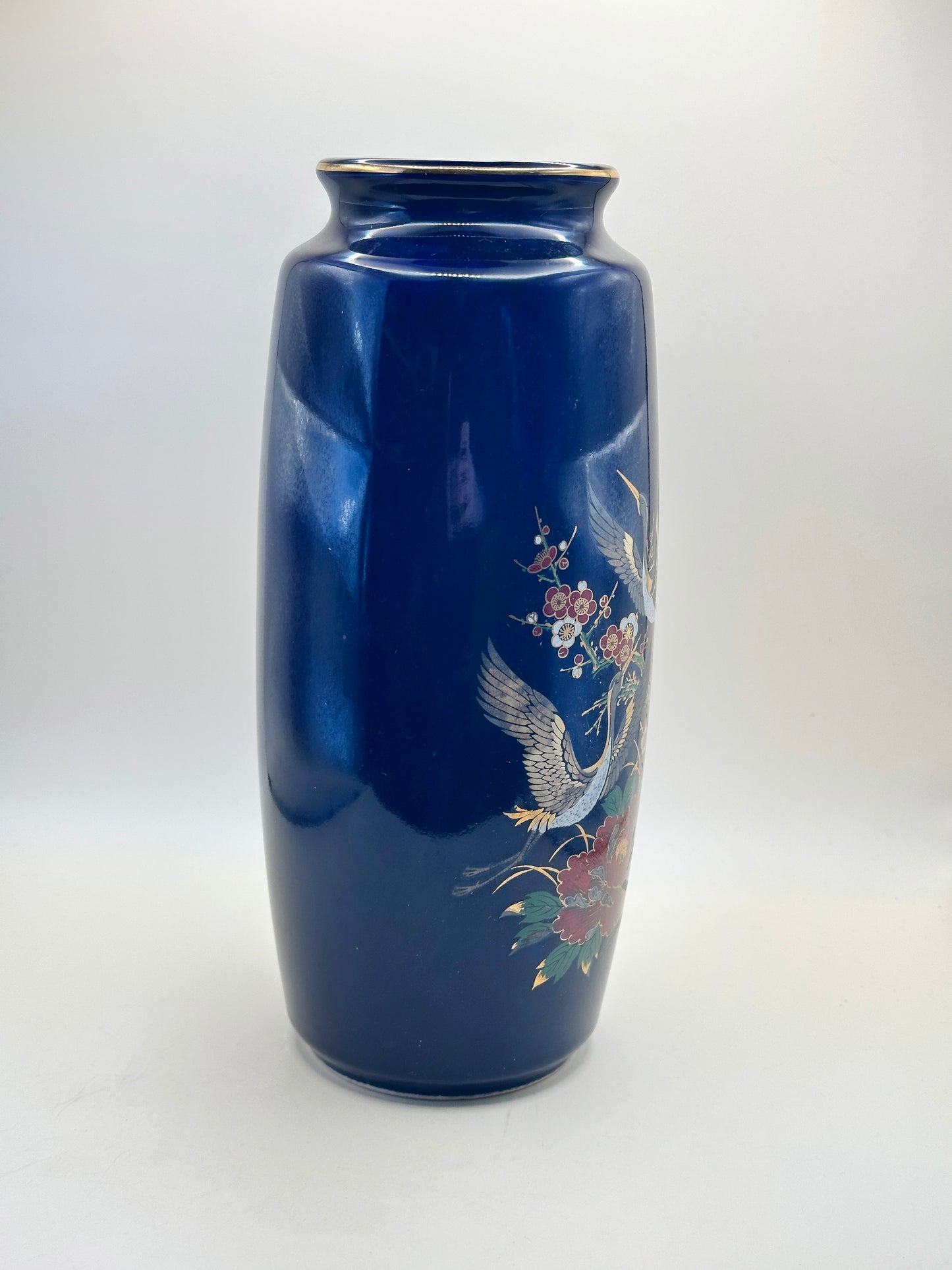 TB148 - Vase Kacho-zu Japon Arita-yaki 有田焼