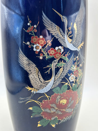 TB148 - Vase Kacho-zu Japon Arita-yaki 有田焼