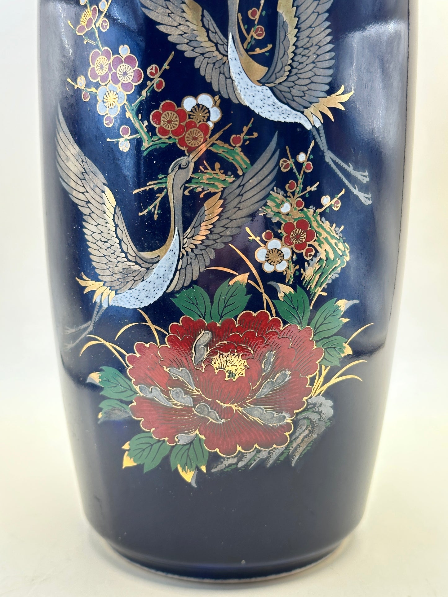 TB148 - Vase Kacho-zu Japon Arita-yaki 有田焼