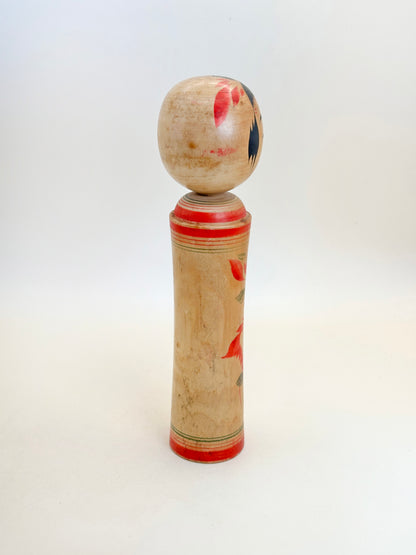 K18126 - Naruko Kokeshi traditionnel par Yasuo Yusa 遊佐泰雄