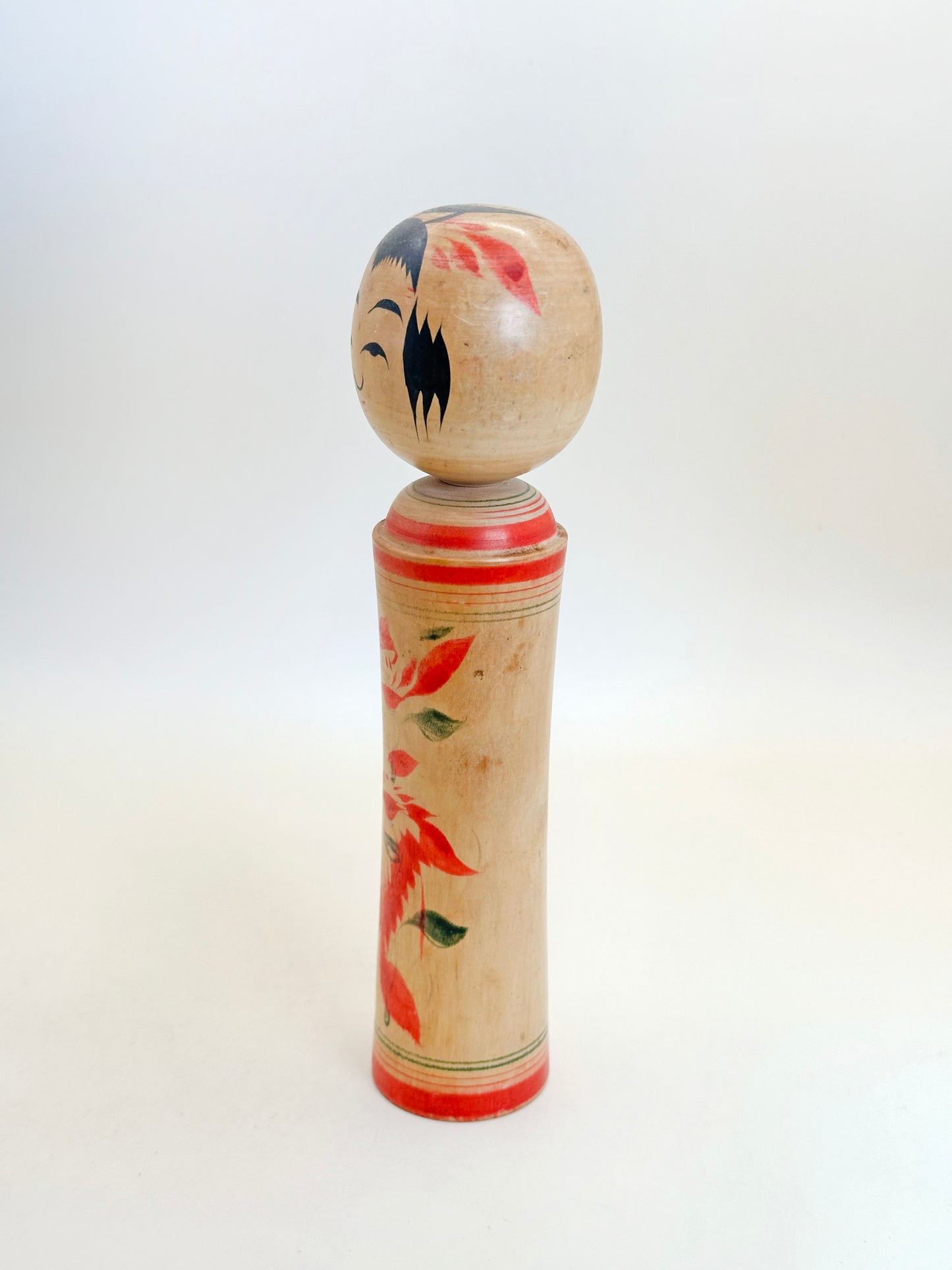 K18126 - Naruko Kokeshi traditionnel par Yasuo Yusa 遊佐泰雄