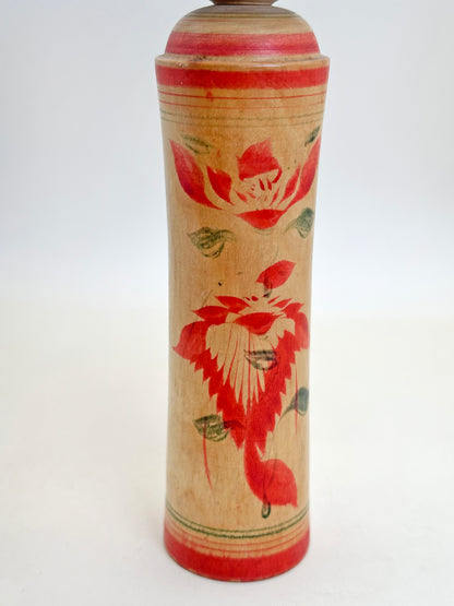 K18126 - Naruko Kokeshi traditionnel par Yasuo Yusa 遊佐泰雄