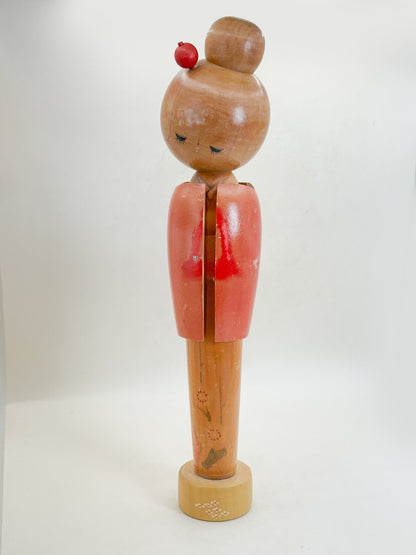 K30098 - Sosaku kokeshi by Hajime Miyashita 宮下はじめ