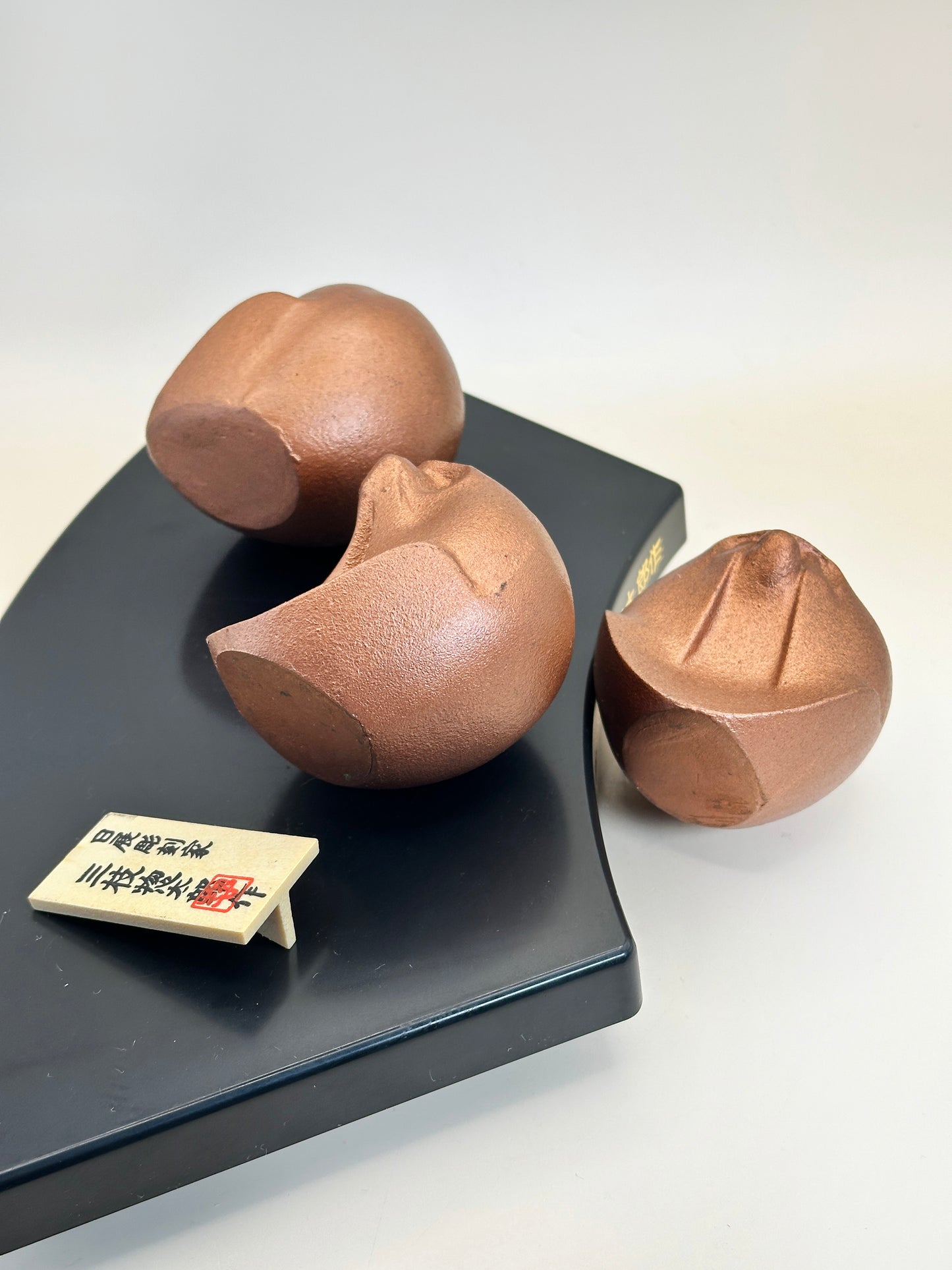FT295 - Singes vintage en fonte par Sotaro Saegusa 三枝惣太郎