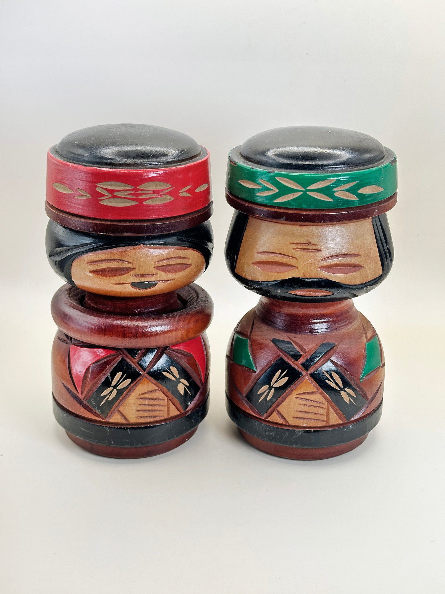 K18127 - Sōsaku Kokeshi de Nipopo Dolls ニポポ人形