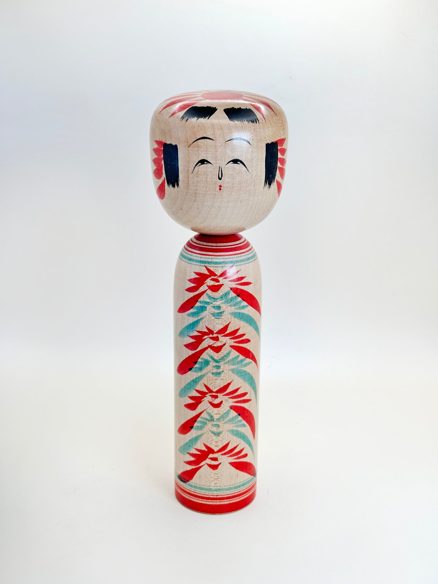 K25098 - Traditional Zao Kokeshi by Hiroshi Mito 水戸寛