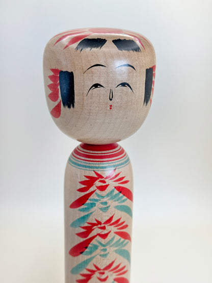 K25098 - Traditional Zao Kokeshi by Hiroshi Mito 水戸寛