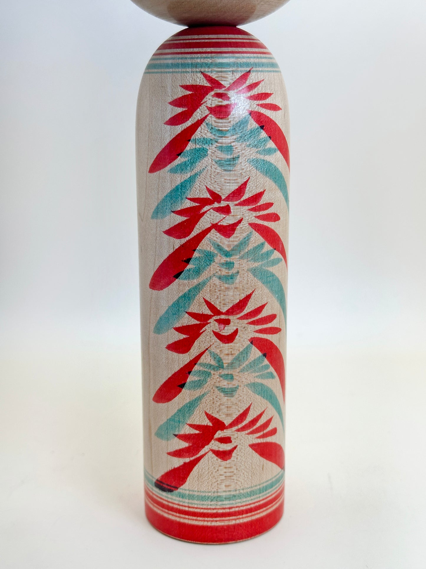 K25098 - Traditional Zao Kokeshi by Hiroshi Mito 水戸寛