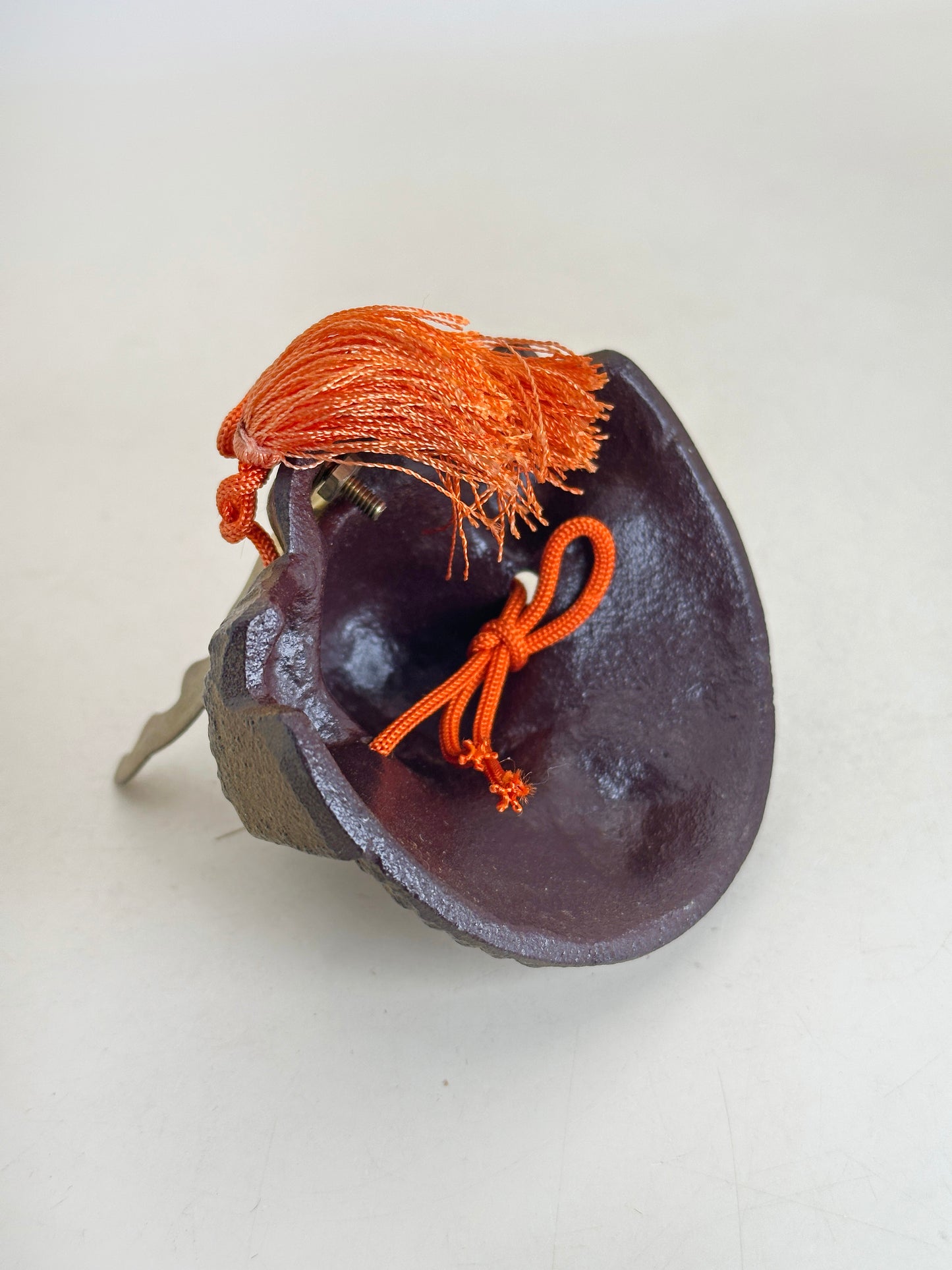 FT431 - Folk Craft of cast iron kabuto ornament 兜飾