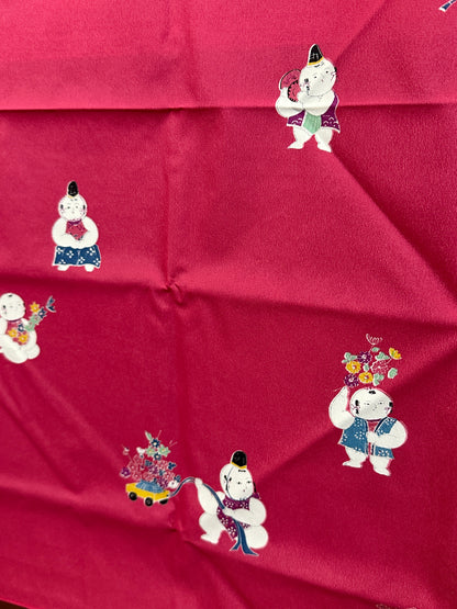 AH22 - Furoshiki de Kotobuki Ningyō 寿人形