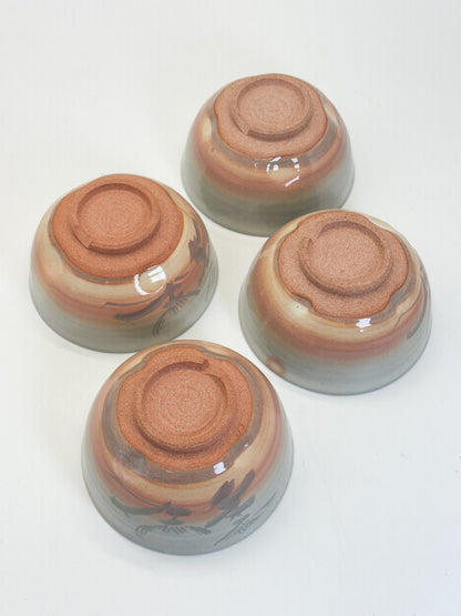 TB422 - Tea Cup Set of Hagi-yaki 萩焼