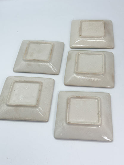 TB421 - Banko-yaki Plate Set 萬古焼